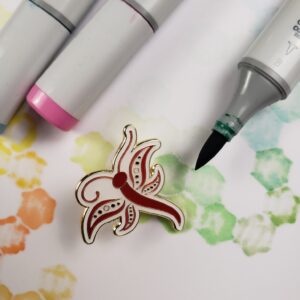 The Colorist Crafting Bug Pin