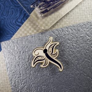 Scrapbooker Crafting Bug Pin