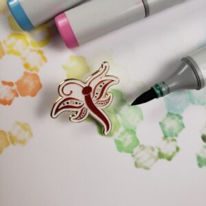 The Colorist Crafting Bug Pin