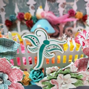 Mixed Media Crafting Bug Pin