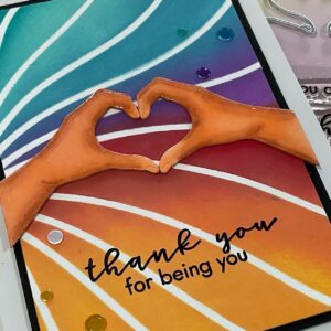 Handmade 5”x7” Thankful for You Card